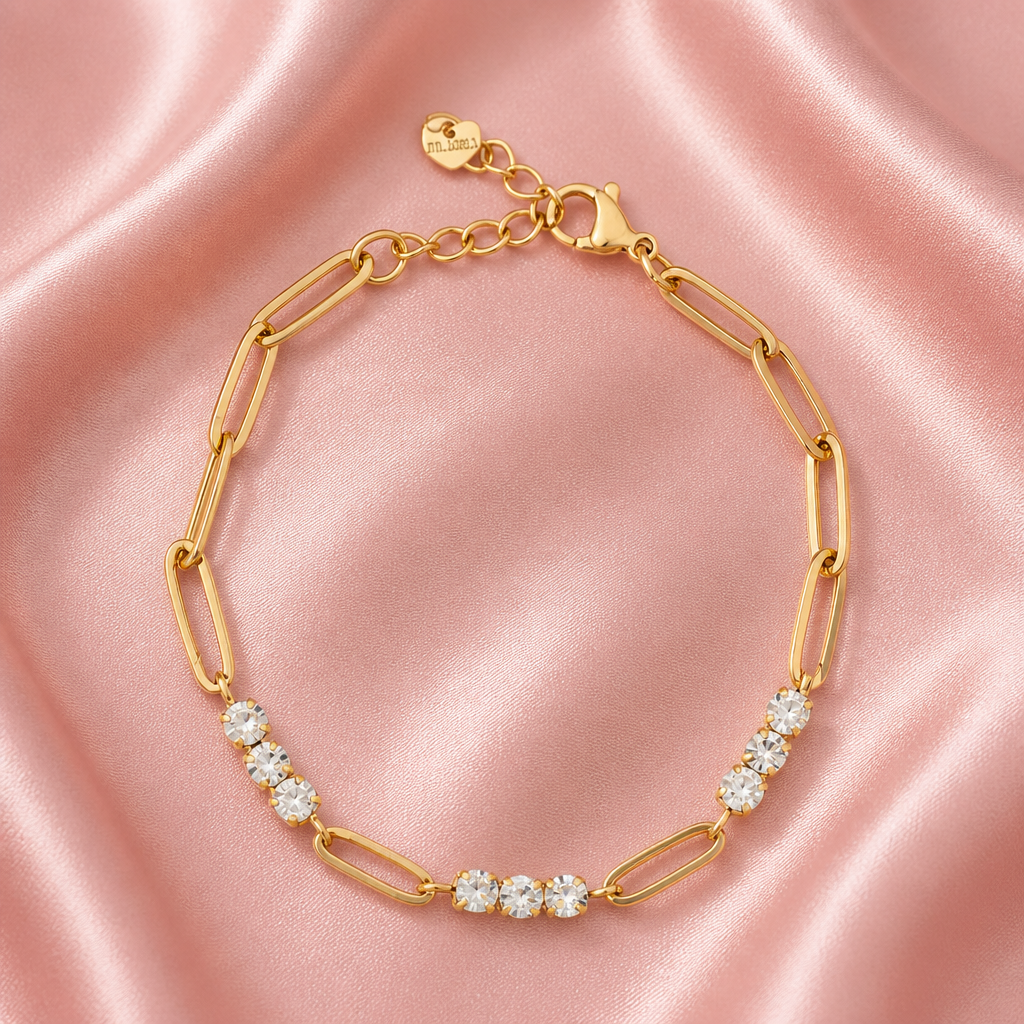 The Crystal Link Bracelet