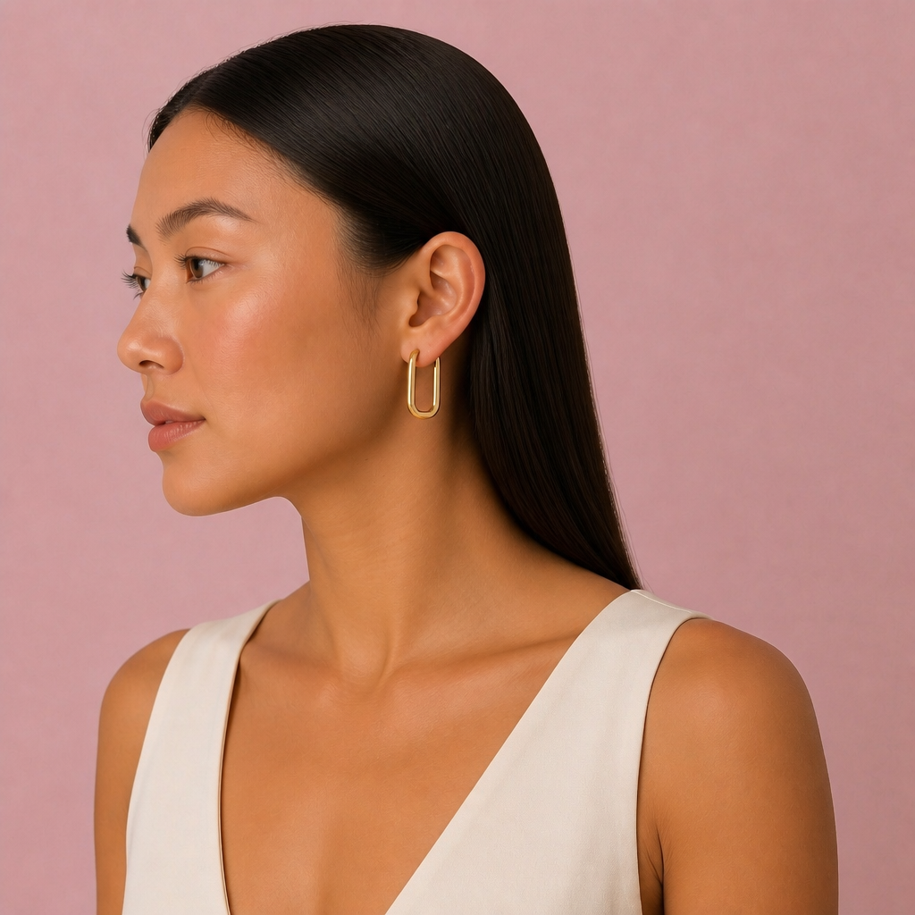 The Classic Square Hoop