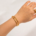 The Gold Cuff Bracelet
