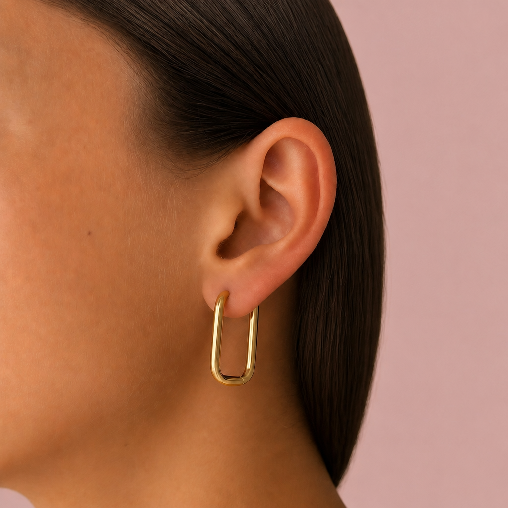 The Classic Square Hoop