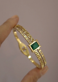 The Emerald Aura Bangle