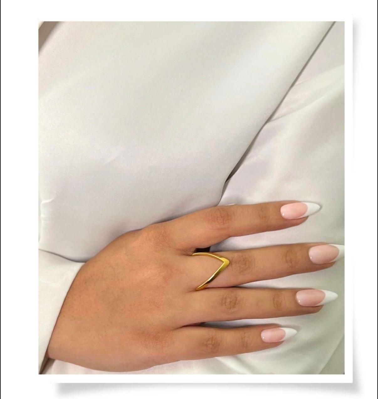 The Gold V Ring