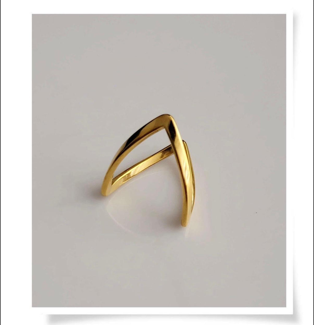 The Gold V Ring