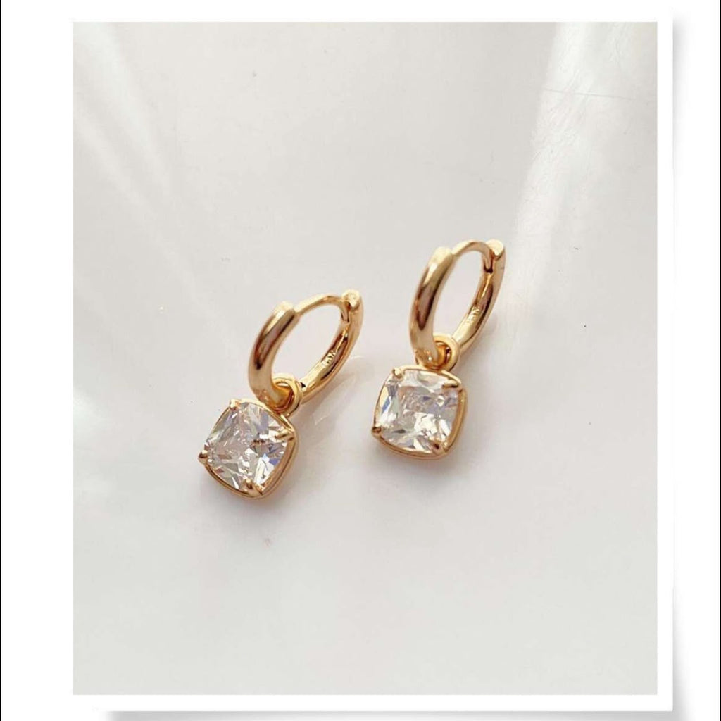 Sienna Crystal Hoops
