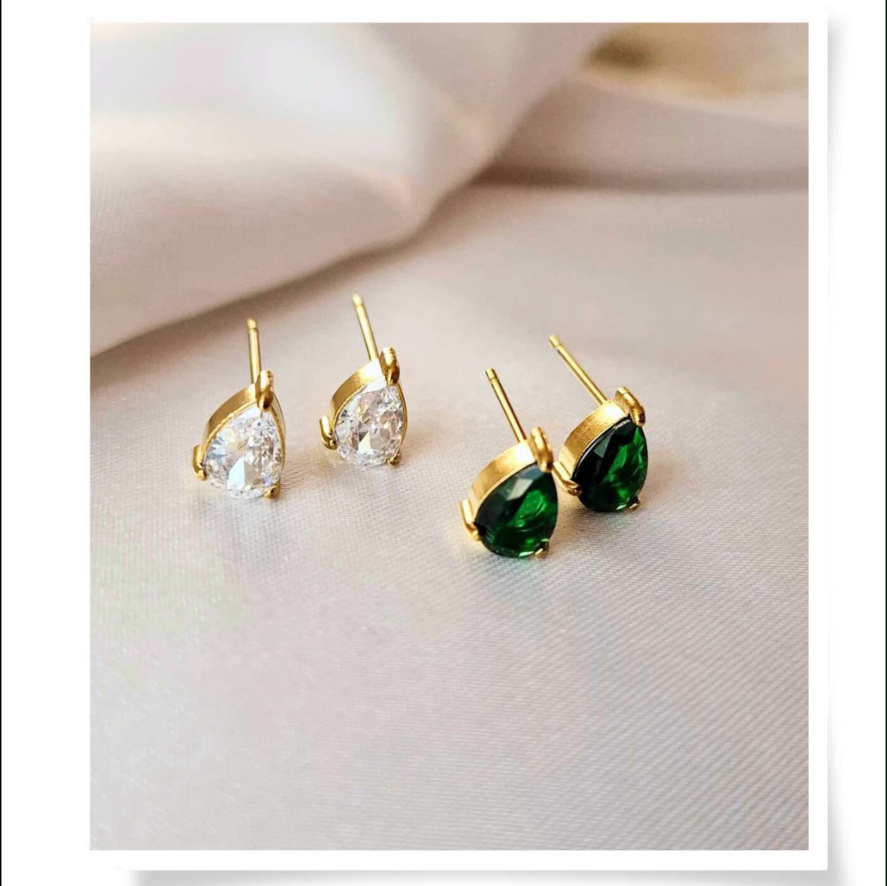Ira Teardrop Studs