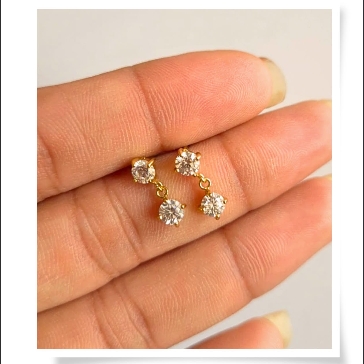 Ziya Drop Studs