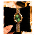 Classsic Emerald Oval Watch