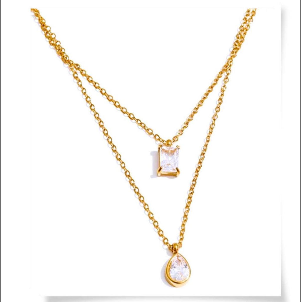The Drop Light Layered Chain
