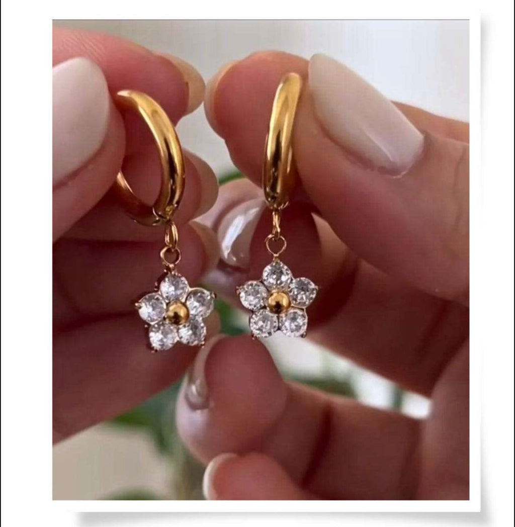 The Flower Drop Earrings