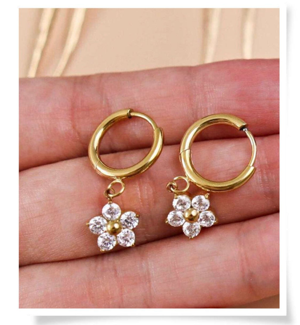 The Flower Drop Earrings
