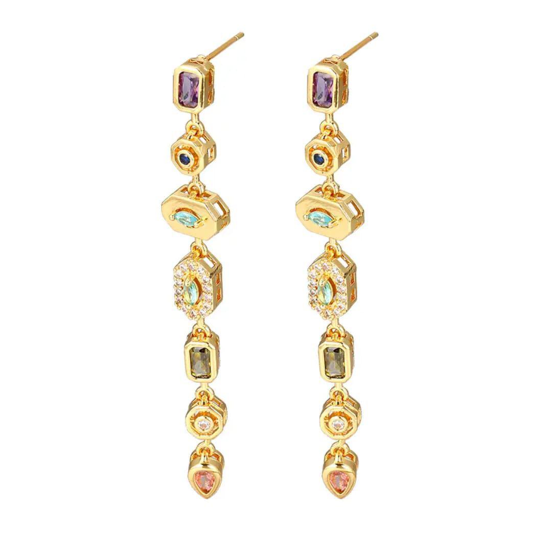 The Cascade Drop Earrings