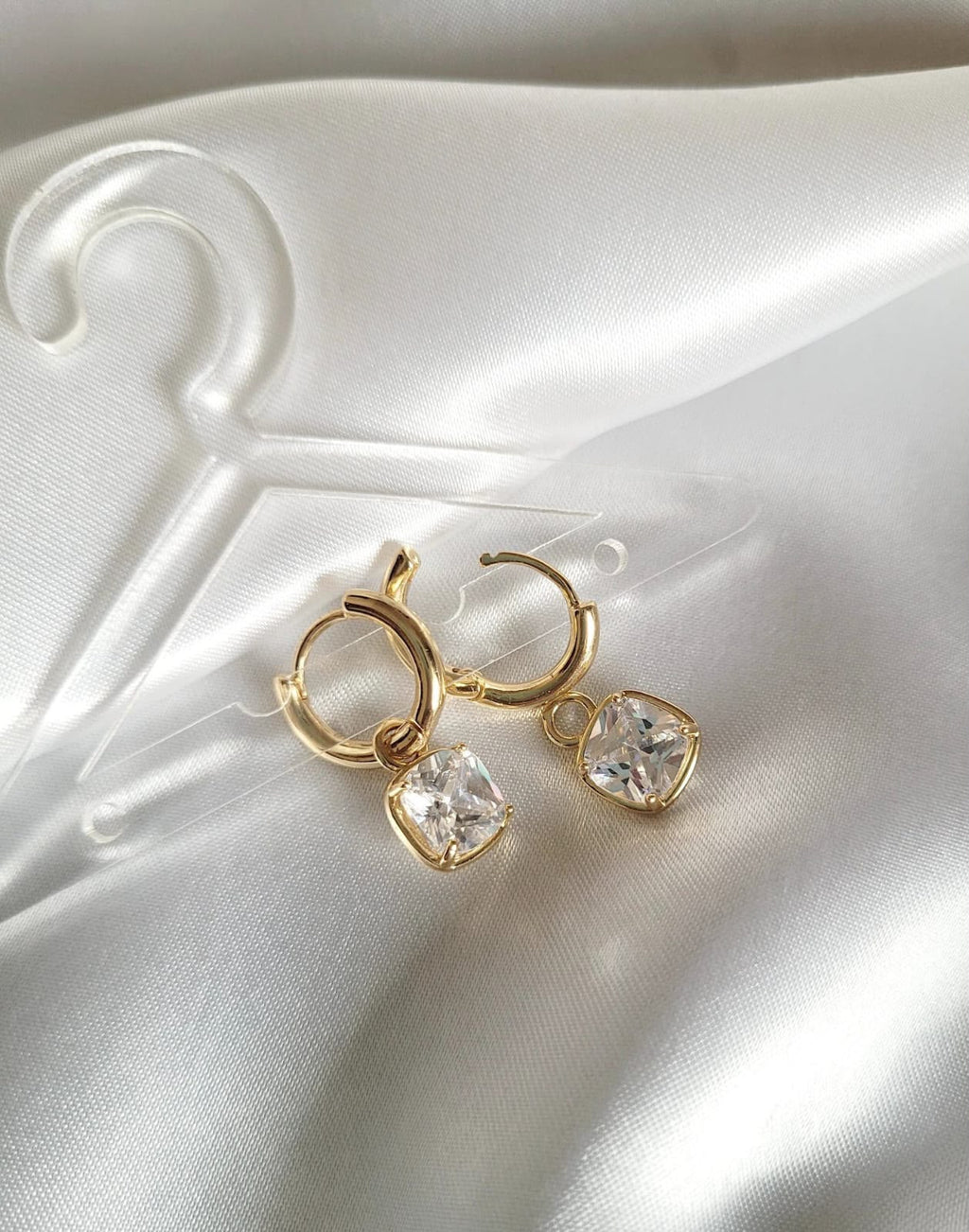 Sienna Crystal Hoops
